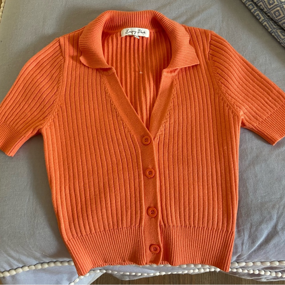 Emory Park Sweater crop top